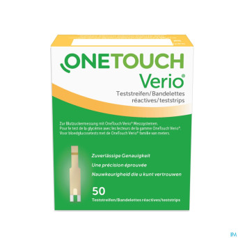Onetouch verio tigettes    50