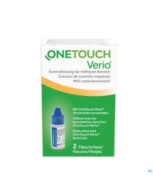 Onetouch verio solution de controle    fl 2x3,8ml