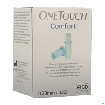 Onetouch comfort lancettes 100