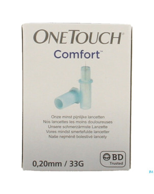Onetouch comfort lancettes 100
