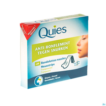 Quies a/ronflement bandelette nasale grand    24