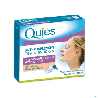 Quies a/ronflement bandelette nasale grand    24