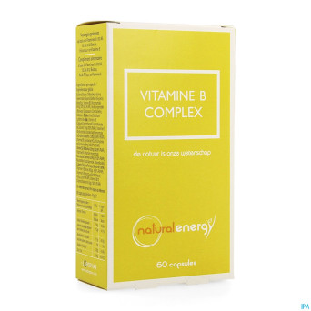 Natural energy vitamine b complex caps 60