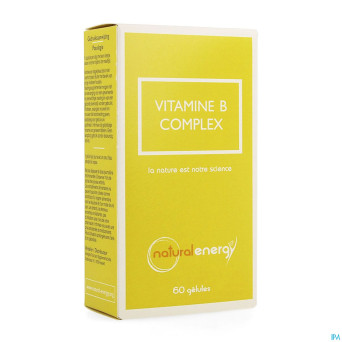 Natural energy vitamine b complex caps 60