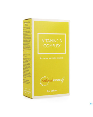 Natural energy vitamine b complex caps 60