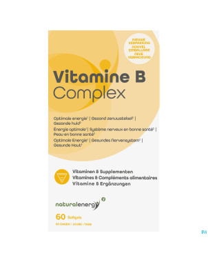 Natural energy vitamine b complex caps 60