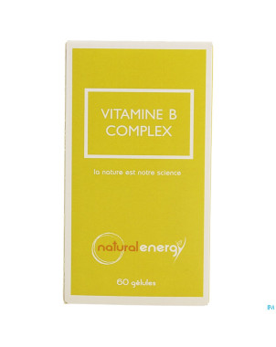 Natural energy vitamine b complex caps 60