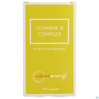 Natural energy vitamine b complex caps 60