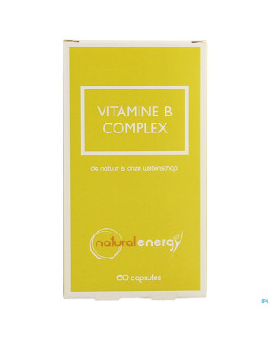 Natural energy vitamine b complex caps 60
