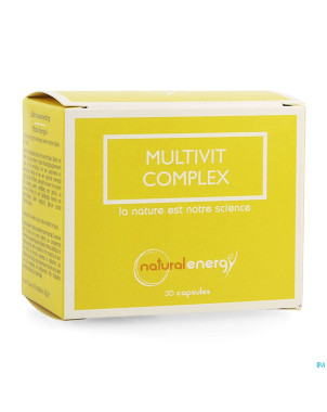 Multivit complex natural energy caps  30