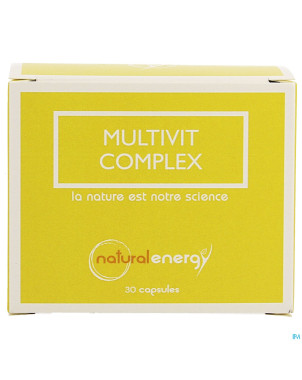 Multivit complex natural energy caps  30