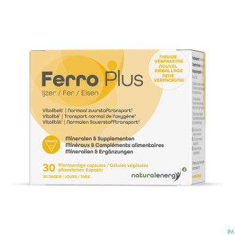 Natural energy ferro plus caps 30