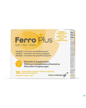 Natural energy ferro plus caps 30
