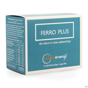 Natural energy ferro plus caps 30