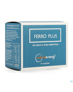 Natural energy ferro plus caps 30