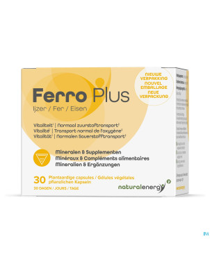Natural energy ferro plus caps 30