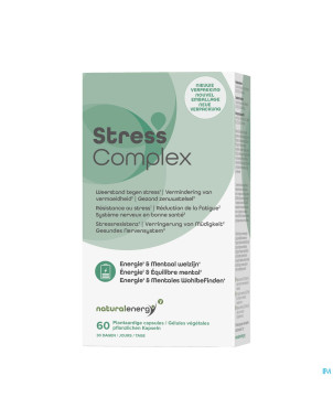 Natural energy stress complex caps 60