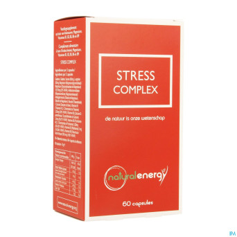 Natural energy stress complex caps 60