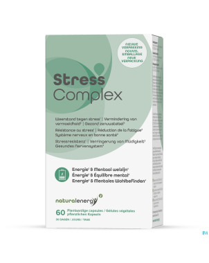 Natural energy stress complex caps 60