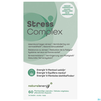 Natural energy stress complex caps 60