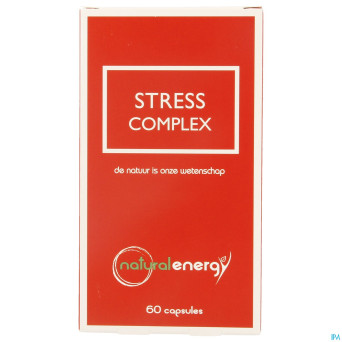 Natural energy stress complex caps 60