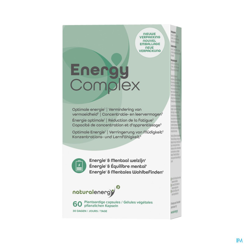 Natural energy complex caps 60
