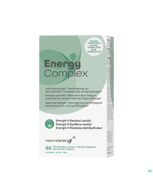 Natural energy complex caps 60