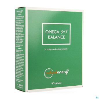 Natural energy omega 3+7 balance  caps 40