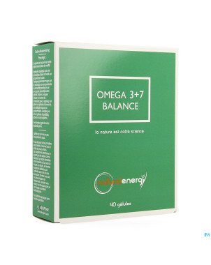 Natural energy omega 3+7 balance  caps 40