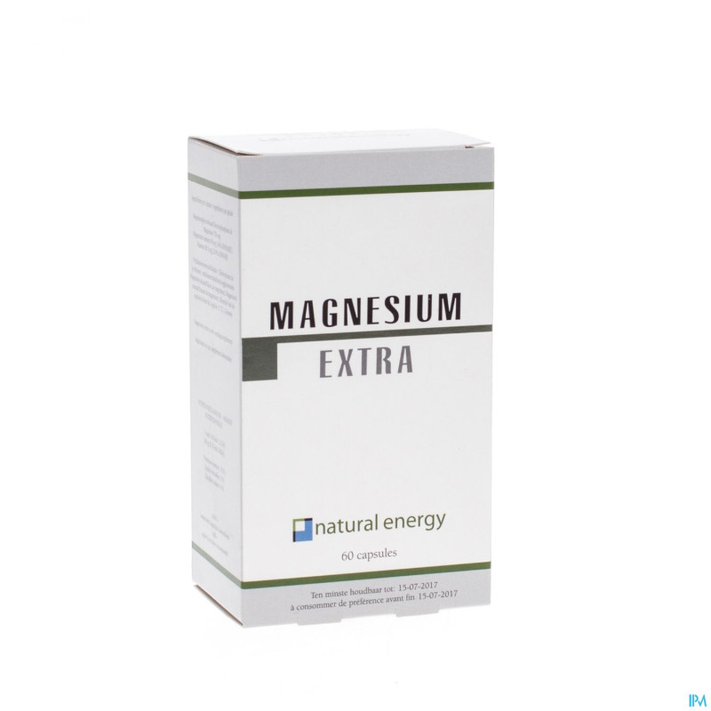 Magnesium extra natural energy caps  30 cfr3070372