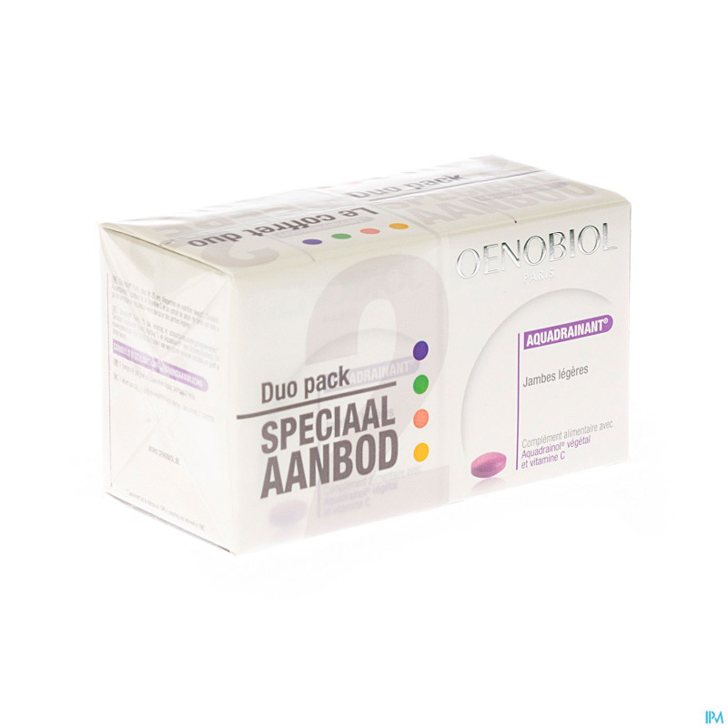 Oenobiol aquadrainant   duo caps 2x30