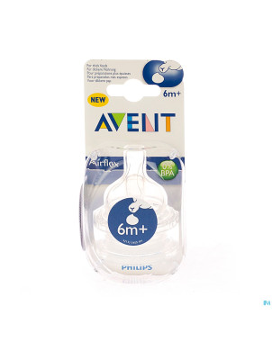 Philips avent tetine preparat. plus epaisse sil  2