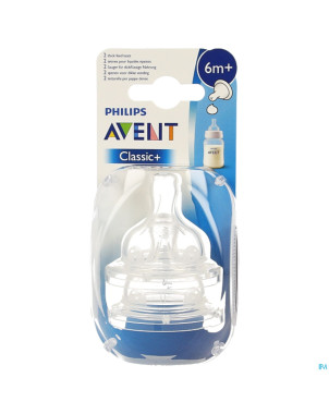 Philips avent tetine preparat. plus epaisse sil  2