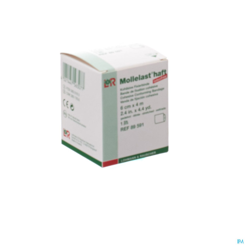 Mollelast haft bande adh latex free  6cmx 4m 89591