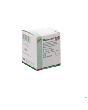 Mollelast haft bande adh latex free  6cmx 4m 89591