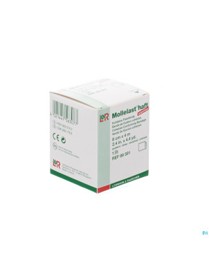 Mollelast haft bande adh latex free  6cmx 4m 89591