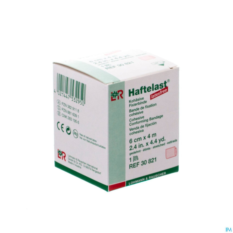Haftelast bande coh. latex free    6cmx 4m 30821