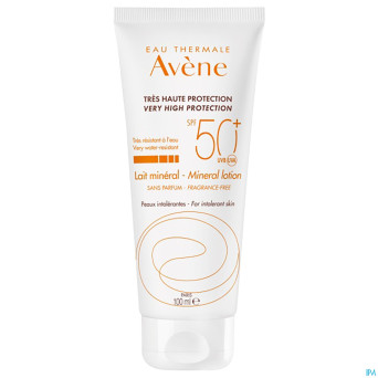 Avene sol spf50+ lait minerale t.haute prot. 100ml