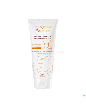 Avene sol spf50+ lait minerale t.haute prot. 100ml