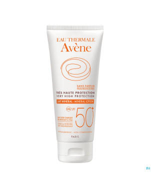 Avene sol spf50+ lait minerale t.haute prot. 100ml