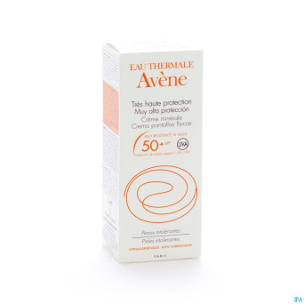 Avene sol creme minerale t.haute prot.spf50+  50ml