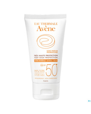 Avene sol creme minerale t.haute prot.spf50+  50ml