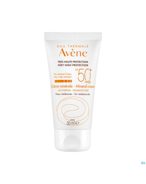 Avene sol creme minerale t.haute prot.spf50+  50ml