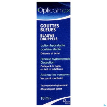 Opticalmax gouttes bleues 10ml