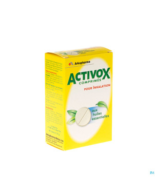 Activox comprimes pour inhalation tube 2x10