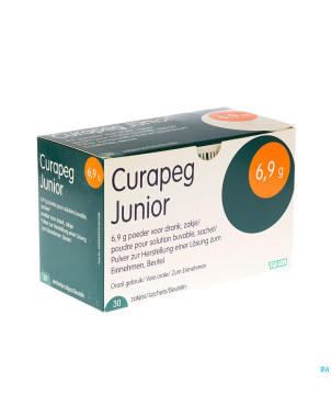 Curapeg junior 6,9 g poudre sol buv 30
