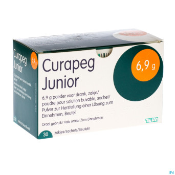 Curapeg junior 6,9 g poudre sol buv 30