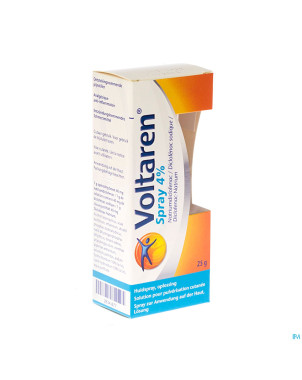 Voltaren spray 4% sol pour pulver cutanee 25,0g