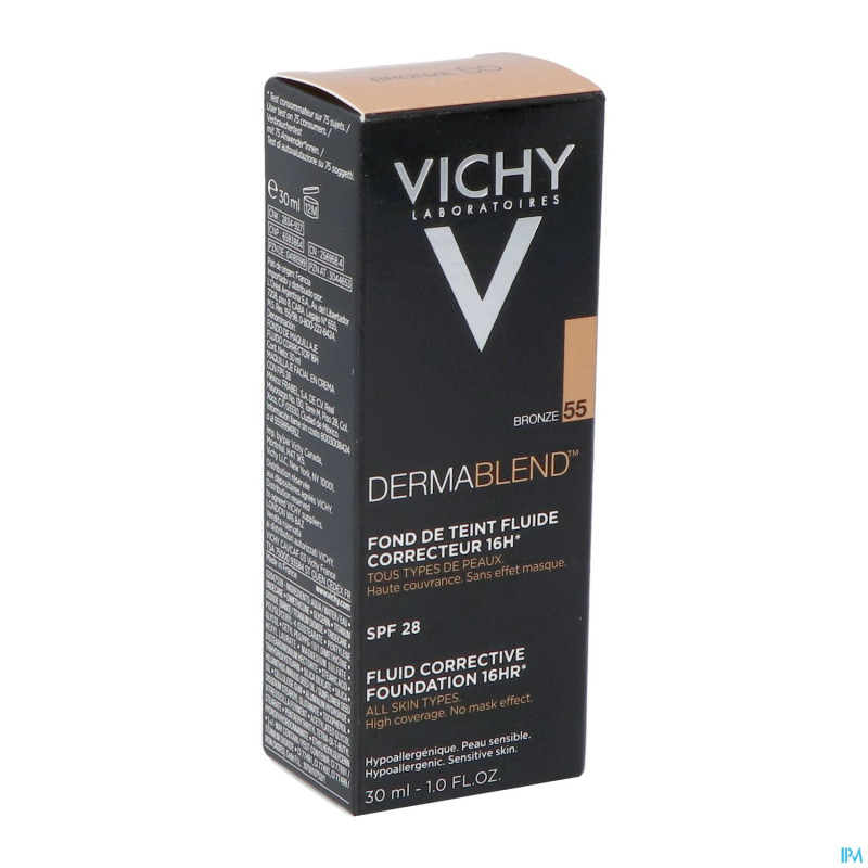 Vichy fdt dermablend fluide 55 bronze 30ml