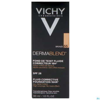 Vichy fdt dermablend fluide 55 bronze 30ml